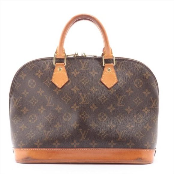 Louis Vuitton Alma Pm Brown Monogram Canvas Tote - Picture 7 of 9